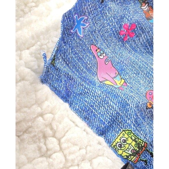 2022 Members Only X Nickelodeon Spongebob Womens XL Jacket Good Cond. *See Desc* - Picture 7 of 8